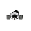 IP44 Adjustable Round Trimless Frames