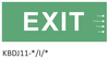 Lighting-KBDJ11 Explosion-proof LED EXIT LIGHTING