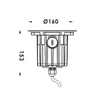 Inground Light ST2160R4*a-A3-Y-ASM