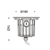 Inground Light ST2180R4*a-A3-Y-ASM