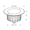 Inground Light ST2173S4