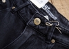 Jeans Xám Đen Rách - LAB221016