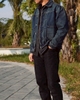 ÁO KHOÁC DENIM PHÒNG CÁCH VINTAGE -  241202