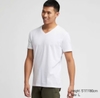 Áo Phông Trơn Cổ Tim Uniqlo