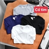 Áo Phông Trơn Cổ Tim Uniqlo