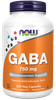 NOW GABA 750mg