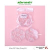 Khay Phụ Kiện Trắng Trong