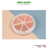Set Bi Kim Loại Khay Tròn 6 Ngăn
