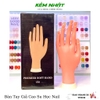 Bàn Tay Giả Cao Su Tập Làm Nail
