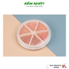 Set Bi Kim Loại Khay Tròn 6 Ngăn
