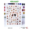 Sticker Dán Móng Gấu DD-133