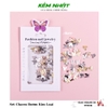 Set charm bướm kim loại