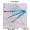 Bộ Cọ 3 Cây Hoa Cúc, Đắp Gel, Cọ Nét DINGXI - Màu xanh dương