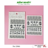 Sticker Nơ Đen 2066
