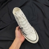 SZ36.5 Converse Chuck 70 High 'Scripted Signature Print - White Egret' 167696C 115107