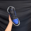 SZ41 Air Jordan 1 Mid 'Hyper Royal Black' 554724-077 035639