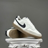 SZ43 Nike Court Vision Low Shoes 'Sail Light Brown White Black' FQ8075-133 05738