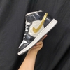 SZ40 Nike ir Jordan 1 Mid SE 'Black Gold' BQ6931-007 055572