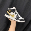 SZ40 Nike ir Jordan 1 Mid SE 'Black Gold' BQ6931-007 055572