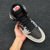 SZ40.5 Air Jordan 1 High Zoom Air CMFT 2 'Black Fire Red Cement' DV1307-060 095172