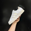 SZ 37.3 adidas Superstar J 'White Iridescent' FV3139