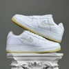 SZ44.5 Nike Air Force 1 Low 07 Retro 'Color of the Month Jewel Swoosh Triple White' FN5924-100 036923