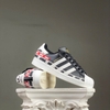SZ41.3 adidasSuperstar 'Wordmark Heel Stripe - Core Black' 036232