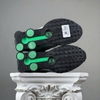 SZ41 Nike Shox R4 'Metallic Silver Green Shock' HQ1988-006 046305