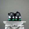 SZ41 Nike Shox R4 'Metallic Silver Green Shock' HQ1988-006 046305