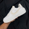 SZ36 Nike Air Force 1 PLT.AF.ORM 'White Yellow Ochre' DJ9946-102 075329