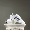 SZ37.3 adidas Superstar J 'White Black' FU7712 036129