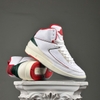 SZ45 Nike Air Jordan 2 'White Fire Red' DR8884-101 105449