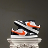 SZ37.5 Nike Court Borough Low 2 'White Black Orange' BQ5448-115 036278