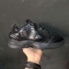SZ44.5 Nike Air Monarch IV x Martine Rose 'Triple Black' AT3147-001 065176