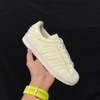 SZ 38.7 adidas Superstar Fringe 'Off White' FW8154