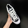 SZ40 PUMA Capri Raw Cut Board Shoes Black/White 381586-02 026897