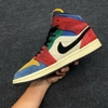 SZ40 Nike Air Jordan 1 Mid x Blue The Great 'Fearless' CU2805-100 125630