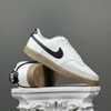 SZ44 Nike Court Vision Low Shoes 'Sail Light Brown White Black' FQ8075-133 036257