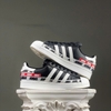 SZ41.3 adidasSuperstar 'Wordmark Heel Stripe - Core Black' 036232