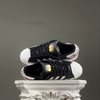 SZ41.3 adidasSuperstar 'Wordmark Heel Stripe - Core Black' 036232