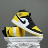 SZ43 Nike Air Jordan 1 Mid SE 'Yellow Toe' 852542-071 036881
