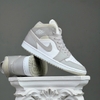 SZ42 Nike Air Jordan 1 Mid 'College Grey Linen' 554724-082 036884