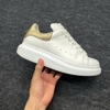 SZ36.5 Alexander McQueen Oversized Sneaker 'White Gold' 553770 065655