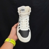 SZ42 Asics Court Mz High Heeled White Black 045533