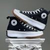 SZ42.5 Converse Run Star Hi 'Black' 166800C 056316