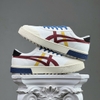 SZ43.5 ASICS Court Trail Sneaker White/Red 1203A146-101 076326