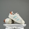SZ37.3 adidas Superstar 'White Brick Red Blue' S42849