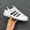 SZ37.3 adidas Grand Court Lifestyle Tennis 'White Black' GW6511 125914