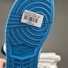 SZ44 Nike Air Jordan 1 Mid 'Laser Blue' 554724-141 095021