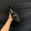 SZ38.5 Boots Loafers Black 095794